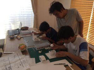 職業体験学習受け入れ inとこなめモデルハウス